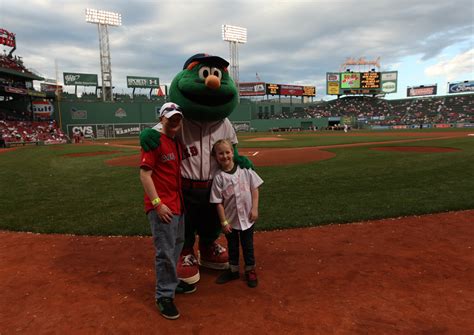 The beloved red sox mascot wally